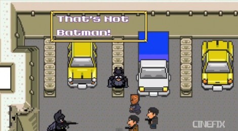 The dark Knight en version 8-bit !