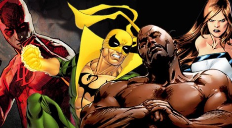 Pas une mais bien 4 séries Marvel sur Netflix !!!
