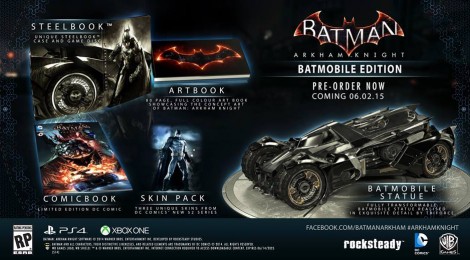Batman Arkham Knight : les éditions collectors et une nouvelle date !