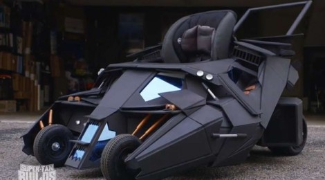 La poussette Batmobile ! Impressionnante !