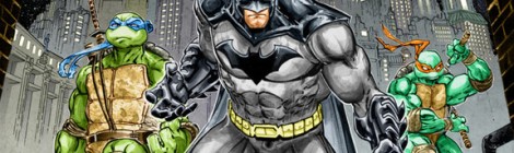 La rencontre entre Batman et les Tortues Ninja !