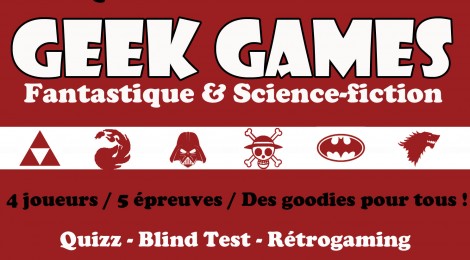 Geek Games : offre de lancement et offre adhérent !