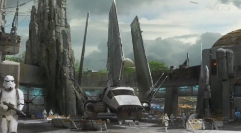 Star Wars : Les premières images du parc d’attraction !